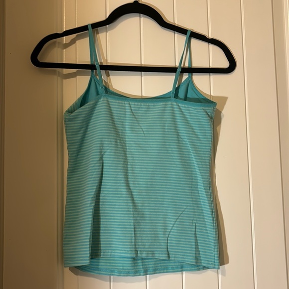 Gap Green and Blue Striped Tank Top - Picture 2 of 3